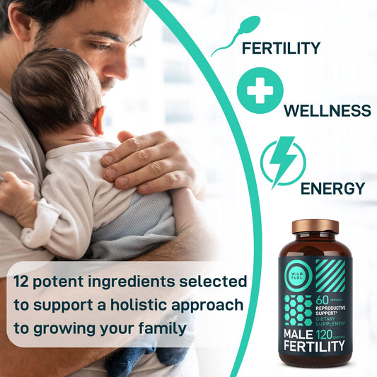 Vitaminas masculinas WILD FUEL con maca, ashwagandha y zinc
