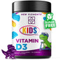 Vitaminas masticables D3 para niños sabor uva