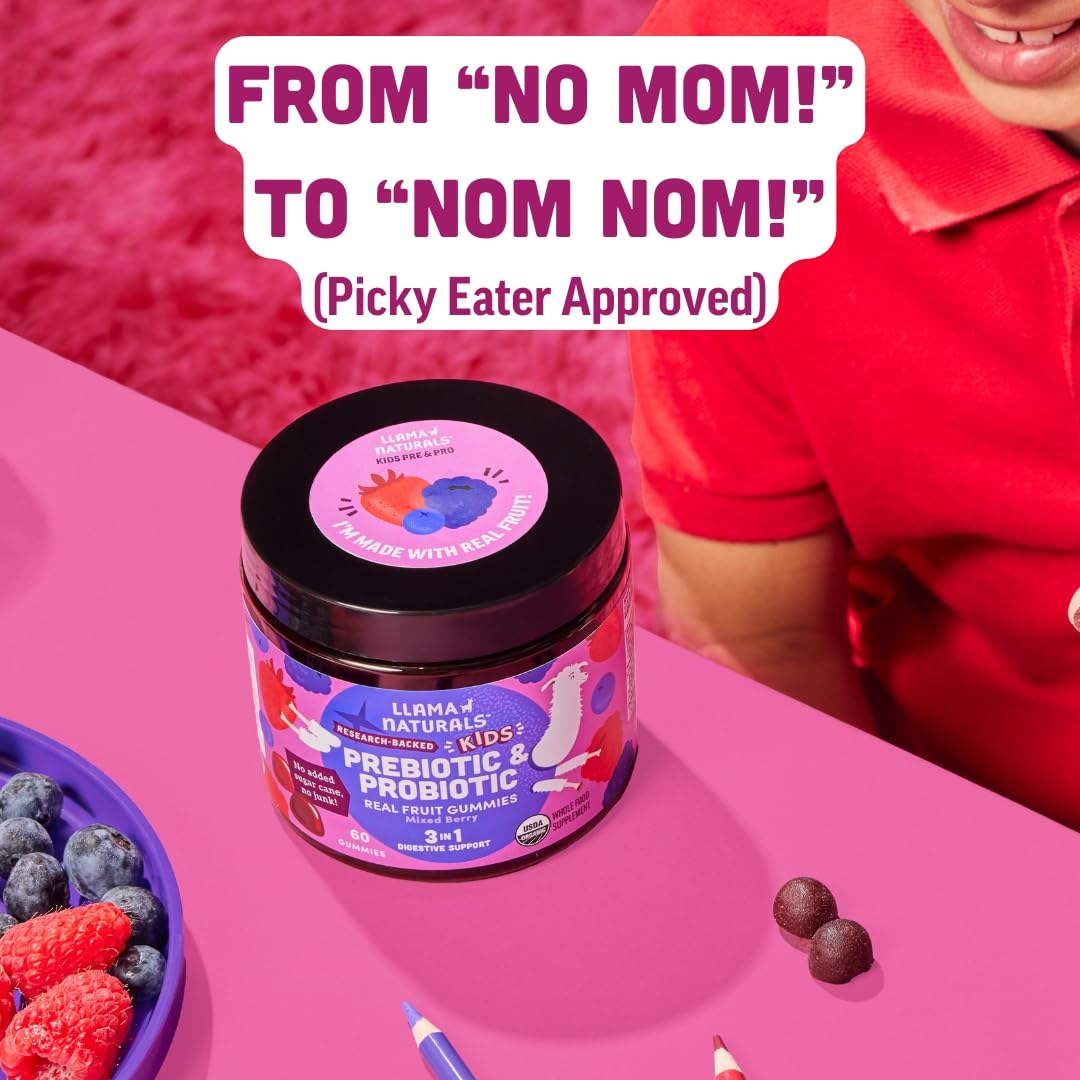 Vitaminas masticables naturales sabor frutos rojos niños