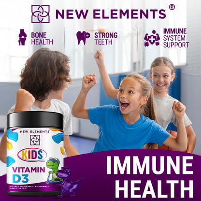 Vitaminas masticables veganas para niños