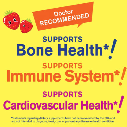 Vitaminas masticables WellYeah para niños saludables