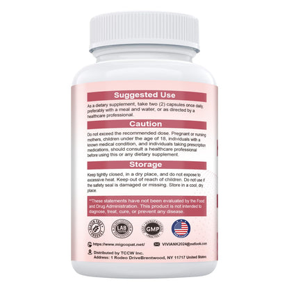 Vitaminas Migcopat fórmula natural para piel y uñas
