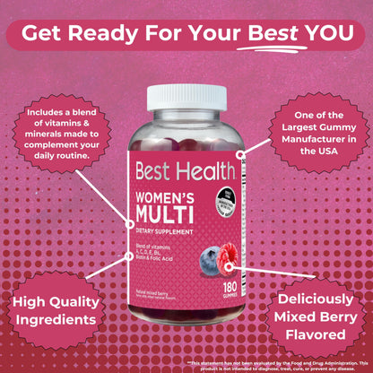 vitaminas y minerales esenciales en gomitas best health