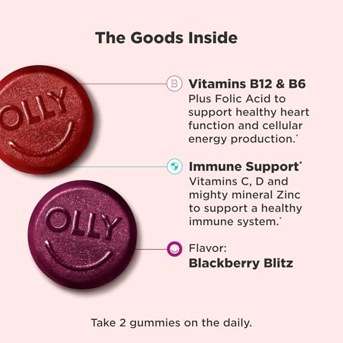 Vitaminas y minerales en gomitas OLLY para hombres