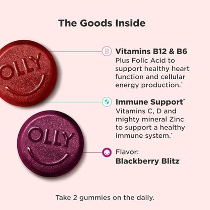 Vitaminas y minerales en gomitas OLLY para hombres