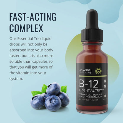 Vitaminas Mt Angel b12 esenciales liquid sunshine2 d3 k2