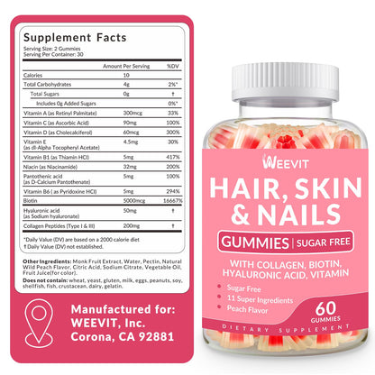 Vitaminas para mujer y hombre fortaleciendo uñas y cabello