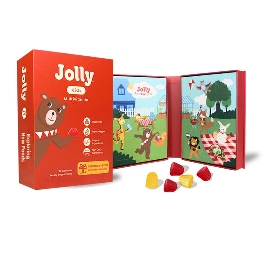 Vitamina para niños Jolly Adventure actividades divertidas y saludables