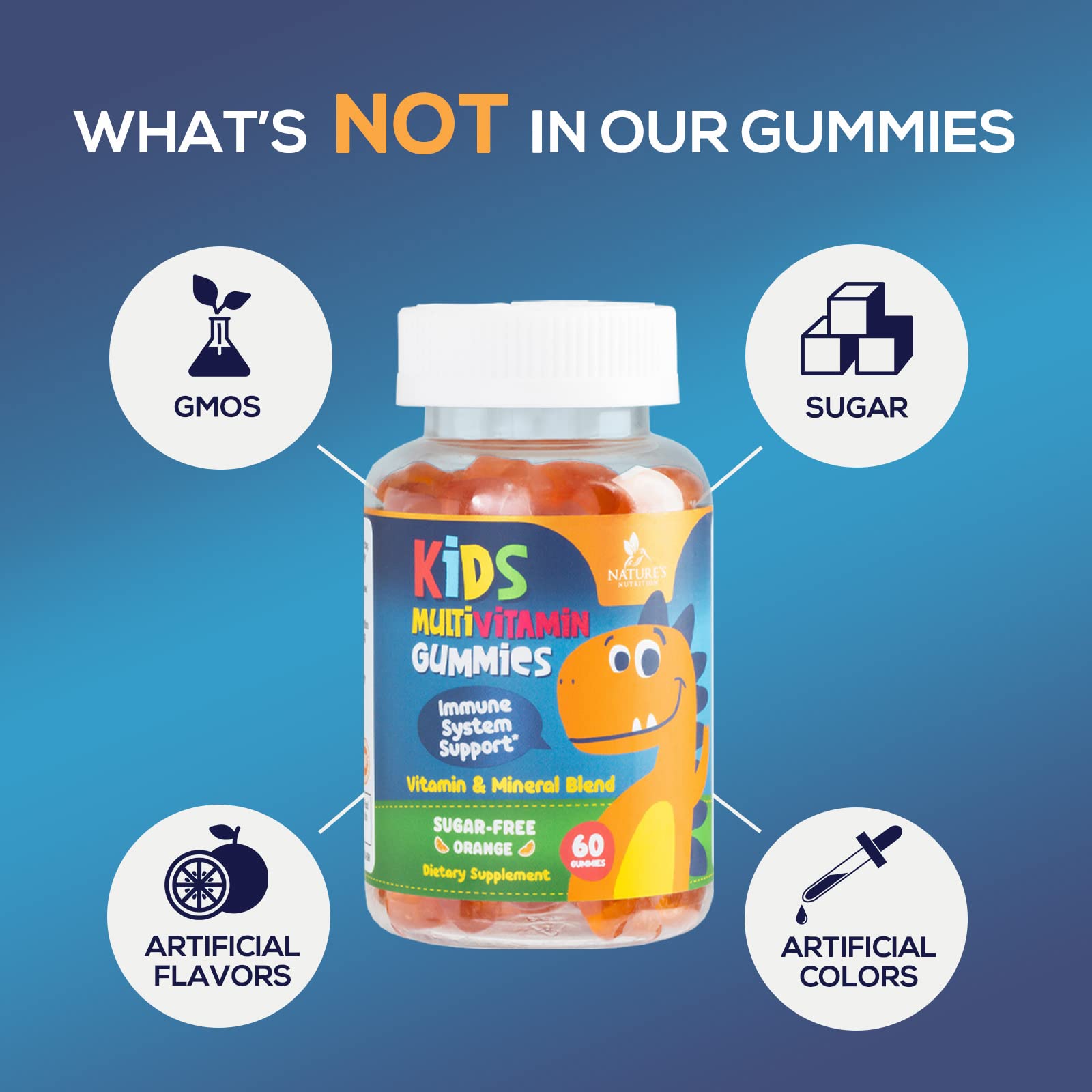 Vitaminas para niños con nutrientes esenciales