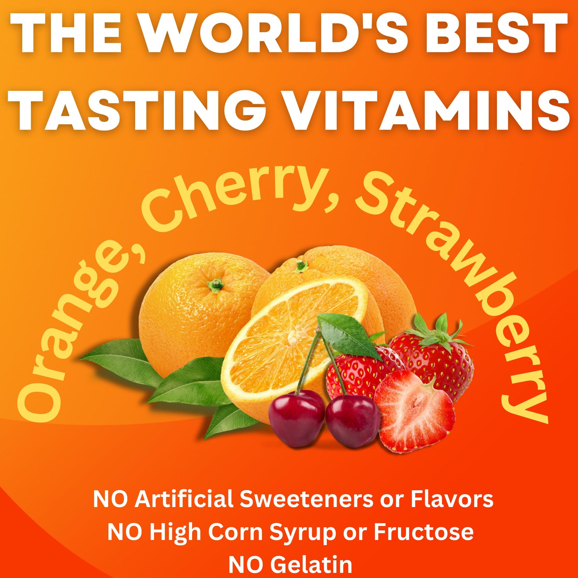 Vitaminas para niños sin ingredientes artificiales