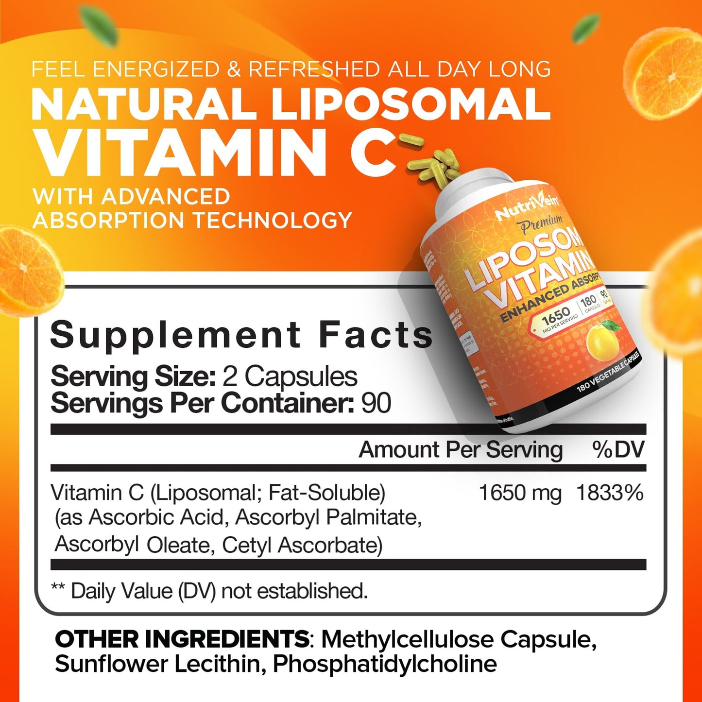 Vitaminas Nutrivein para protección antioxidante y salud general