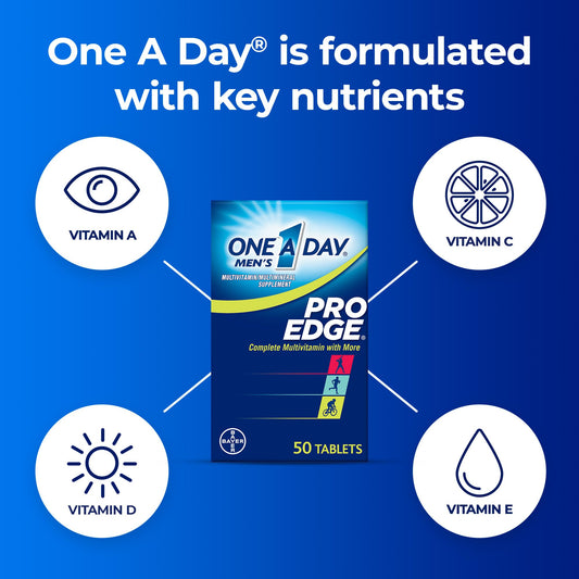Vitaminas en One A Day Men’s Pro Edge