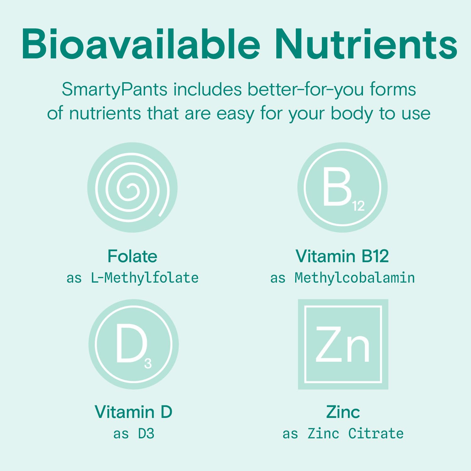 Vitaminas orgánicas SmartyPants prenatales en gomitas sabor frutas