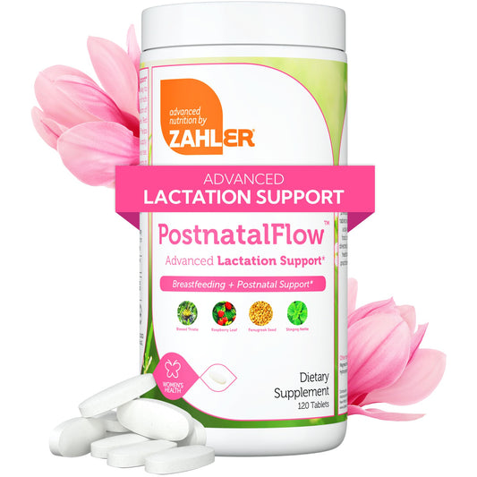Vitaminas posnatal Zahler para mujeres, envase frontal