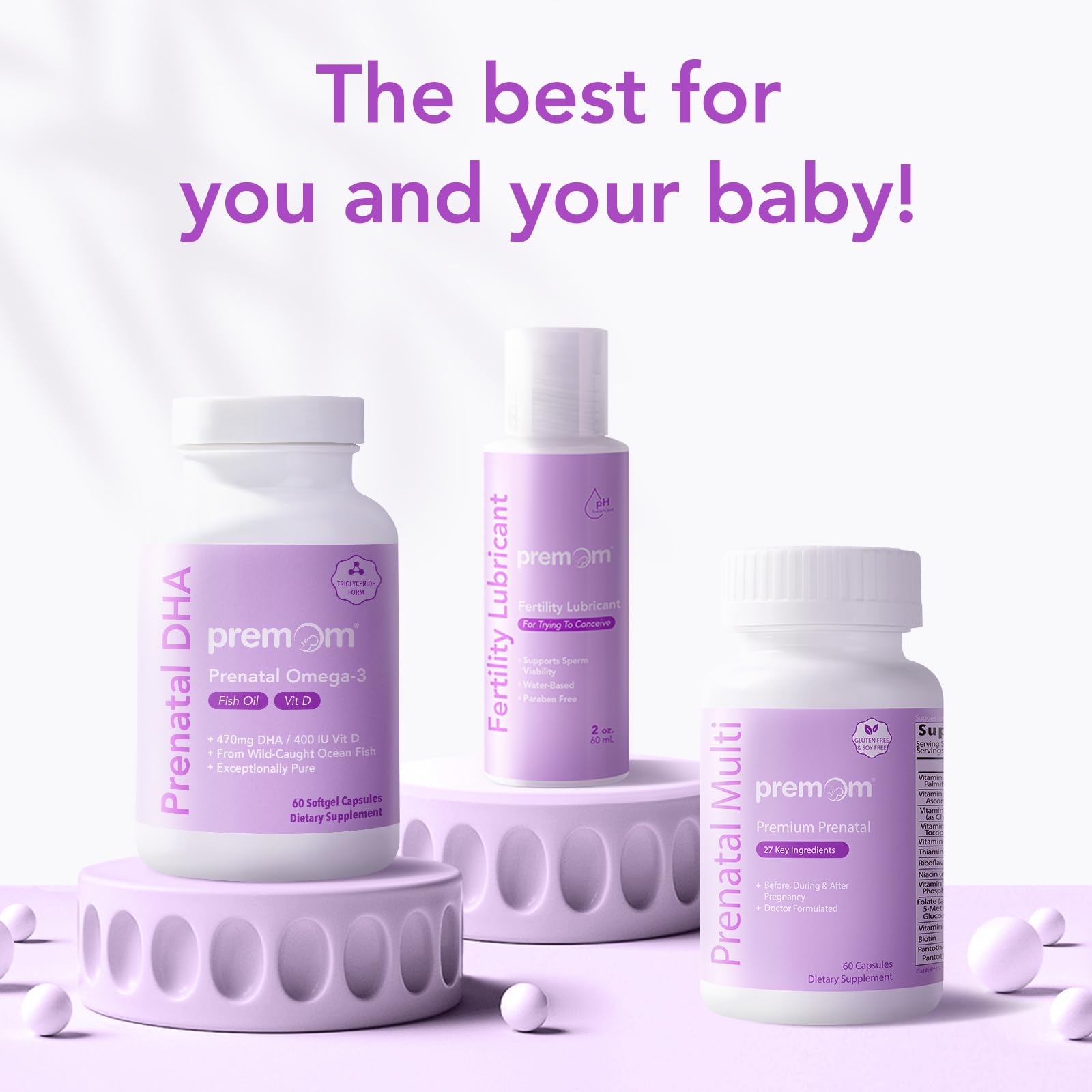 Vitaminas premom prenatal calidad premium para mujeres