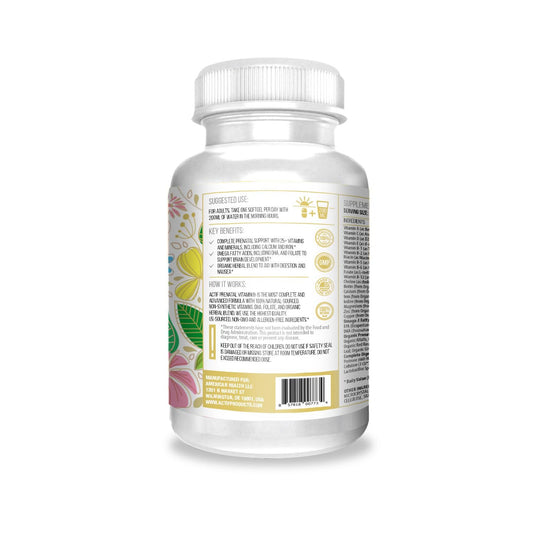 Vitaminas prenatales con DHA y EPA