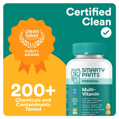 Vitaminas prenatales gomitas SmartyPants caja azul 60 unidades