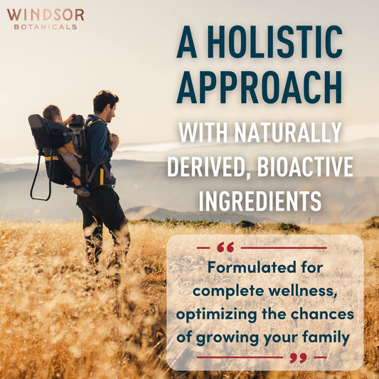 Vitaminas prenatales masculino con maca y ashwagandha