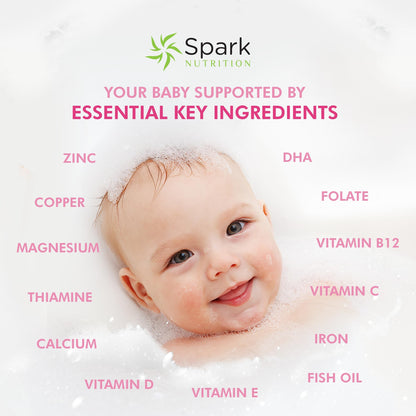 Vitaminas prenatales Pregnaforte fórmula certificada sin gluten