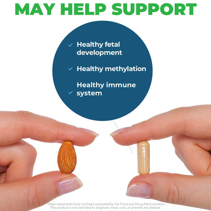 Vitaminas prenatales Seeking Health para fertilidad y embarazo