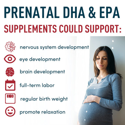 Vitaminas prenatales WINDSOR BOTANICALS con DHA y ácido fólico