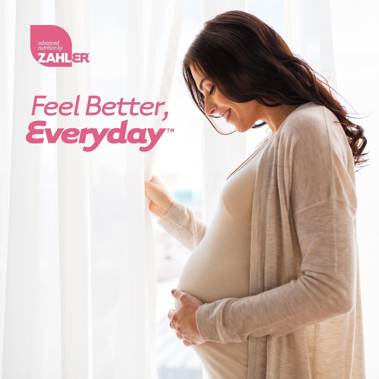 Vitaminas prenatales Zahler Total One diseñada para mamá y bebé