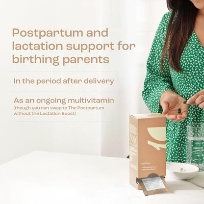 Vitaminas para producción de leche bird&be The Postpartum