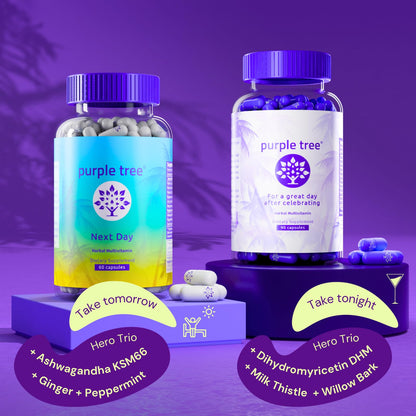 Vitaminas Purple Tree para el siguiente día