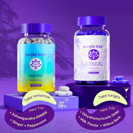 Vitaminas Purple Tree para el siguiente día