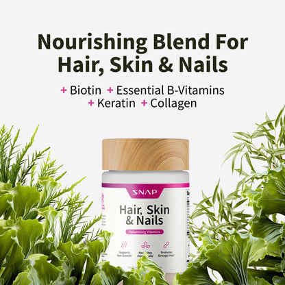 Vitaminas Snap Supplements fortalecedoras de uñas y cabello