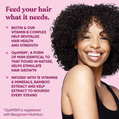 Vitaminas Vibrance botella 60 cápsulas para cabello