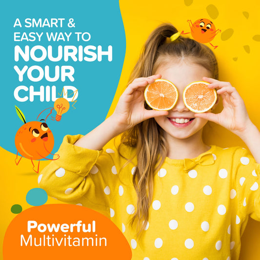 Vitamini Splash sabor naranja para niños