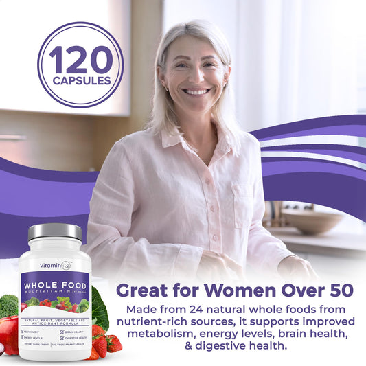 VitaminIQ multivitamínico para mujeres con cápsulas vegetales