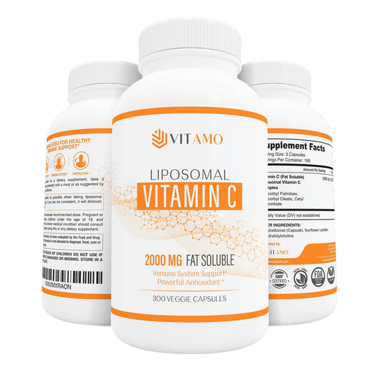 Vitamo vitamina c liposomal 2000mg cápsulas caja