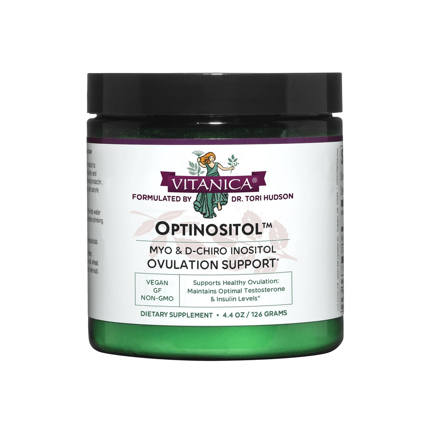 Polvo de Vitanica Optinositol para fertilidad y ovulación en mujeres