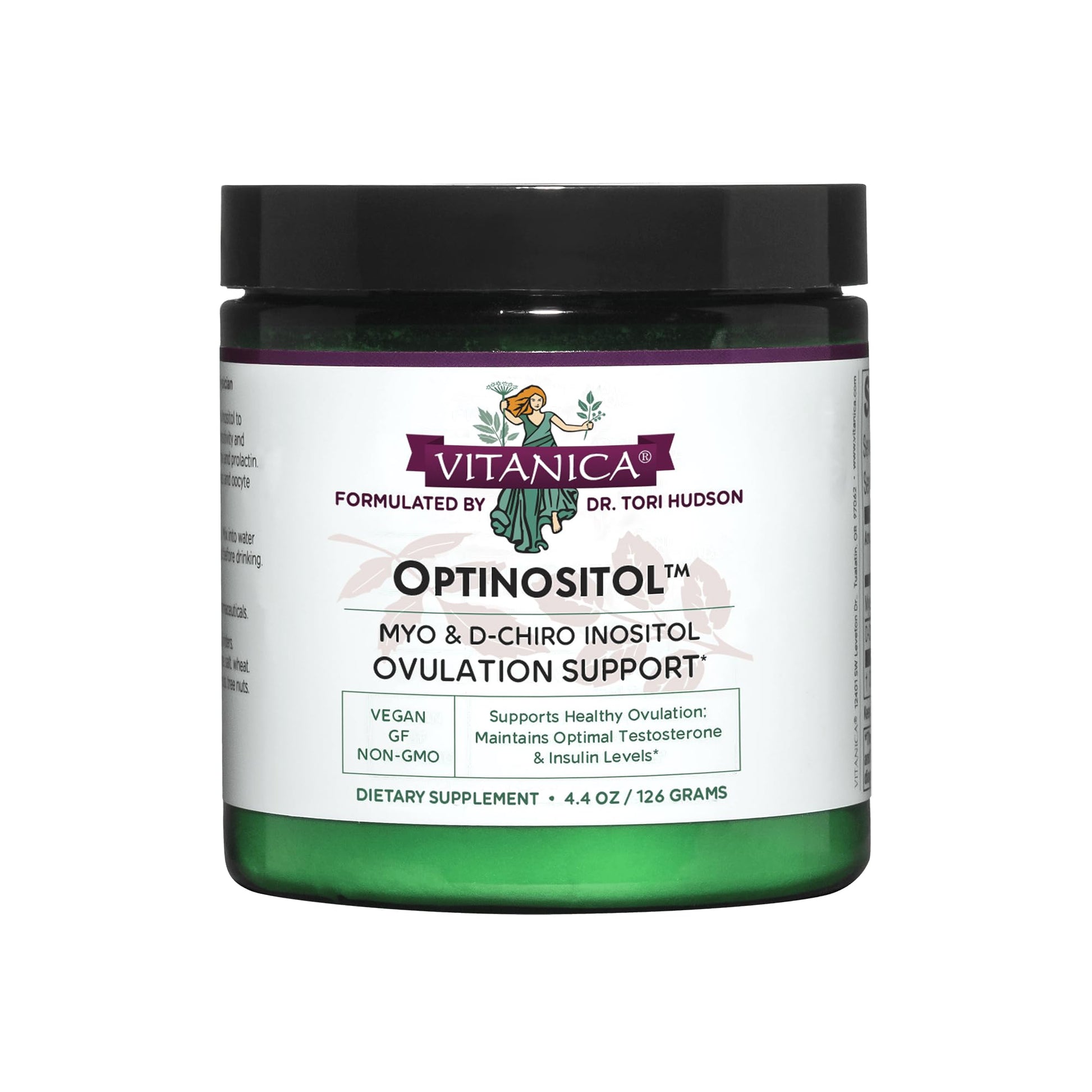 Polvo de Vitanica Optinositol para fertilidad y ovulación en mujeres