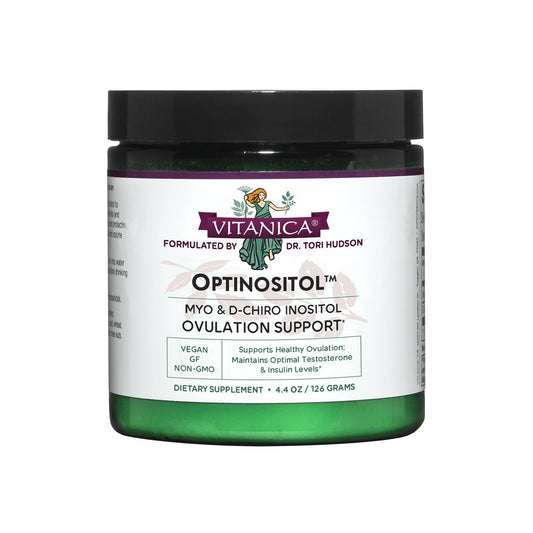 Polvo de Vitanica Optinositol para fertilidad y ovulación en mujeres