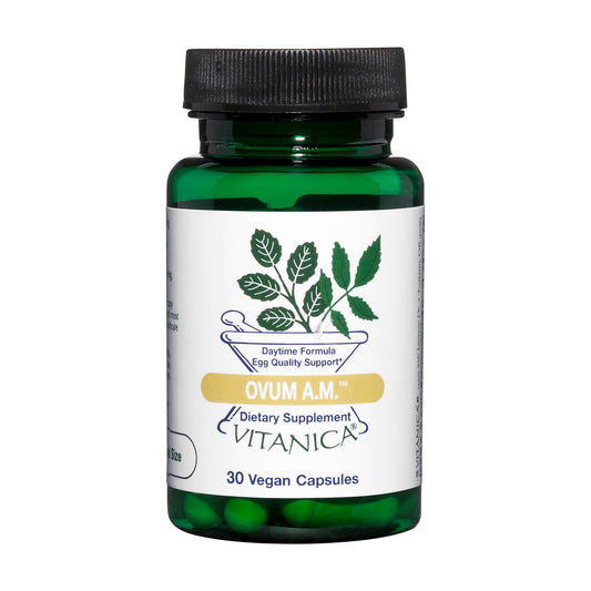 Vitanica Ovum A.M. suplemento antioxidante para calidad de óvulos 30 cápsulas