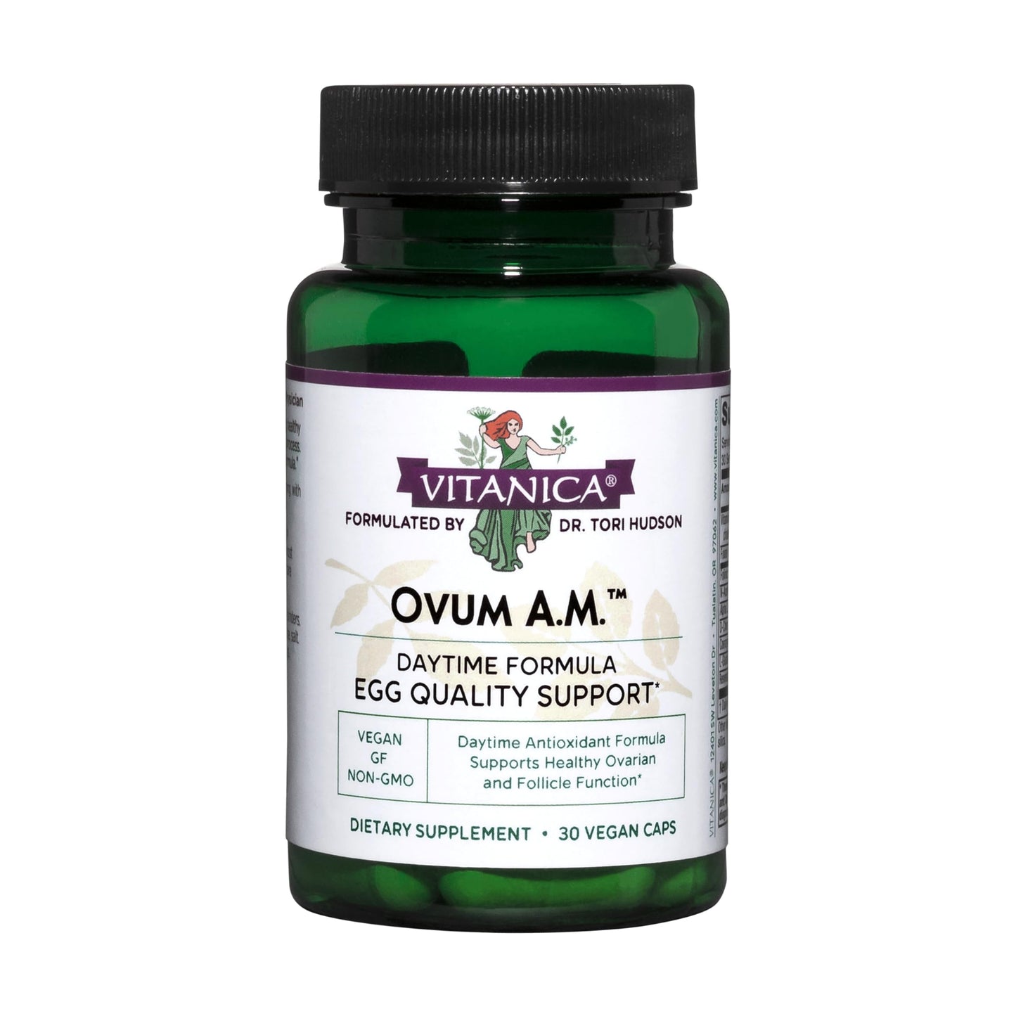 Vitanica Ovum A.M. suplemento antioxidante para calidad de óvulos caja