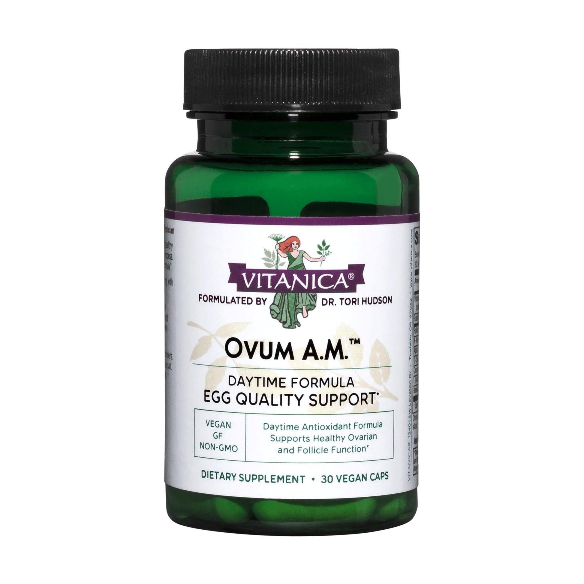 Vitanica Ovum A.M. suplemento antioxidante para calidad de óvulos caja