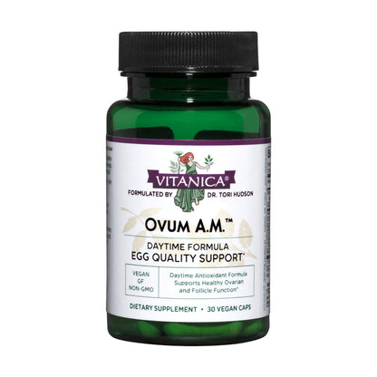Vitanica Ovum A.M. suplemento antioxidante para calidad de óvulos caja
