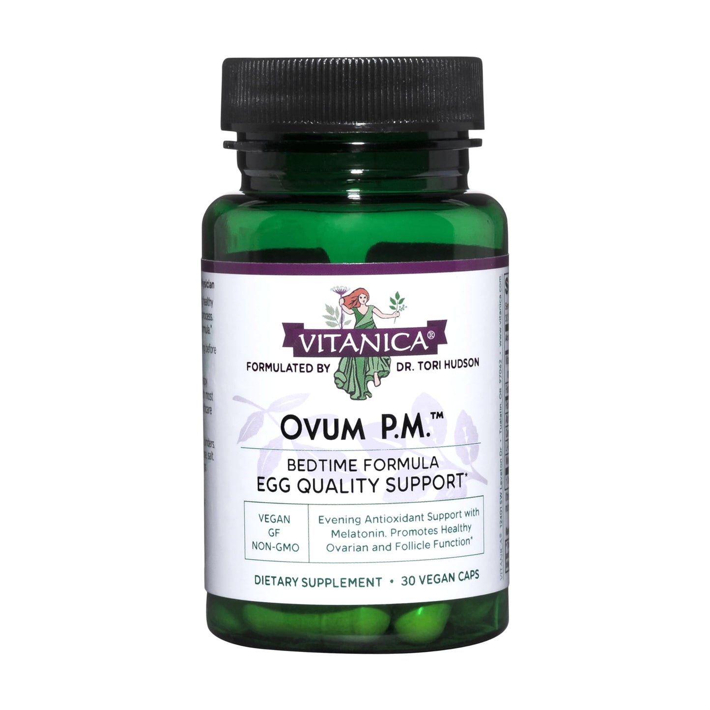 Vitanica Ovum P.M. suplemento calidad de óvulos mujer 30 cápsulas