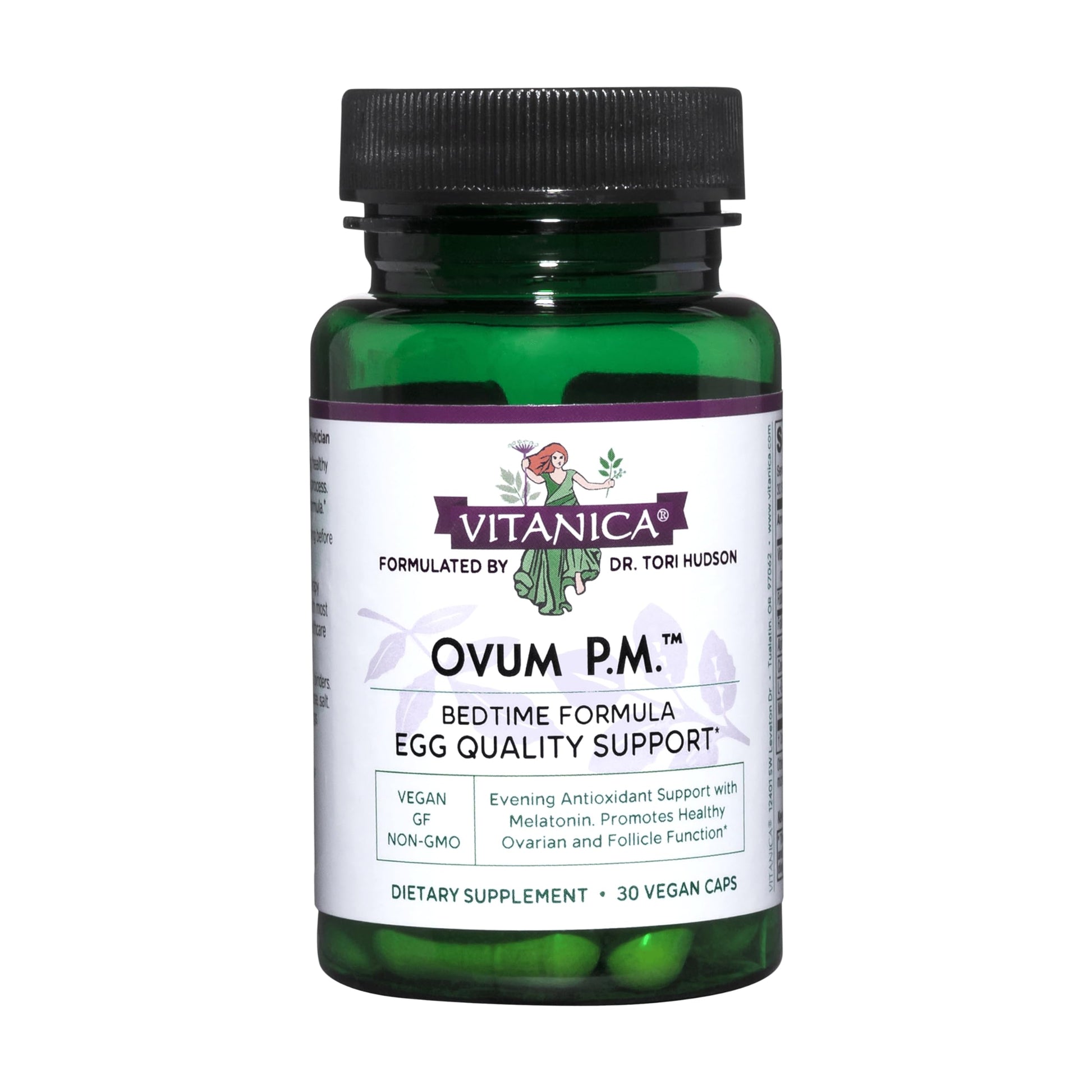 Vitanica Ovum P.M. suplemento calidad de óvulos mujer 30 cápsulas