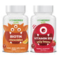 VitaWorks biotina masticables y jelly beans para niños