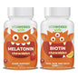 Paquete VitaWorks Kids Melatonina y Biotina Masticables
