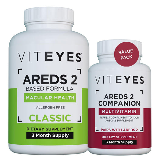 Viteyes AREDS 2 y multivitamina compañero para los ojos