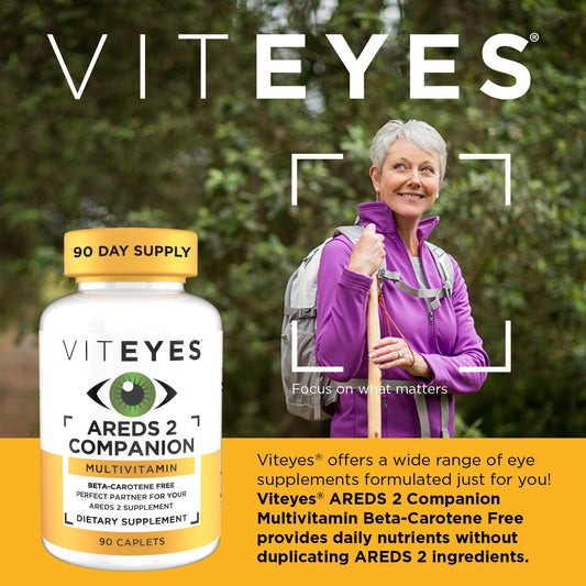 Tabletas Viteyes Classic AREDS 2 Companion sin beta-caroteno