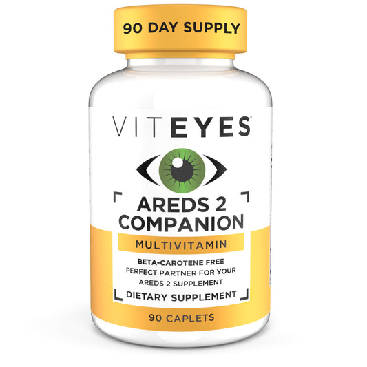 Frasco de Viteyes Companion multivitamínico sin beta-caroteno