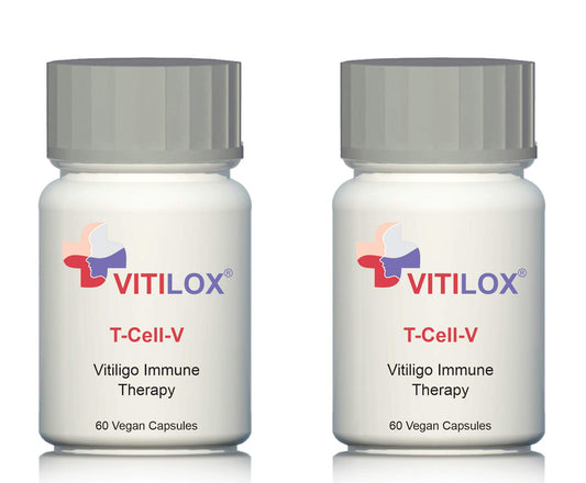Vitilox T-Cell-V cápsulas para vitiligo en frasco