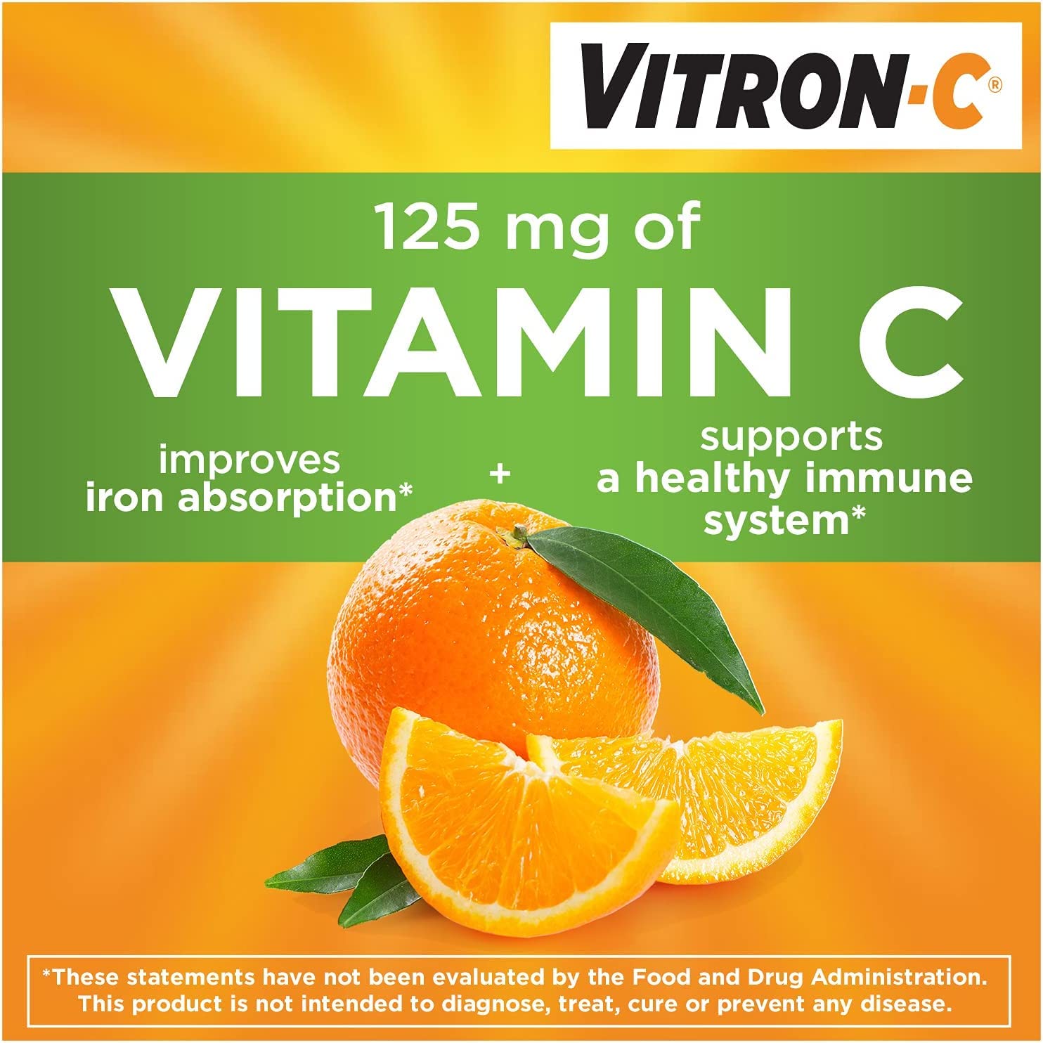 Vitron-C suplemento para combatir fatiga hierro y vitamina C